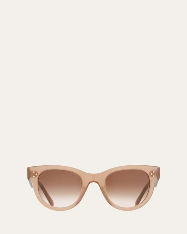 Round Acetate Sunglasses